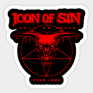 Icon of Sin - Tour 1994 Sticker